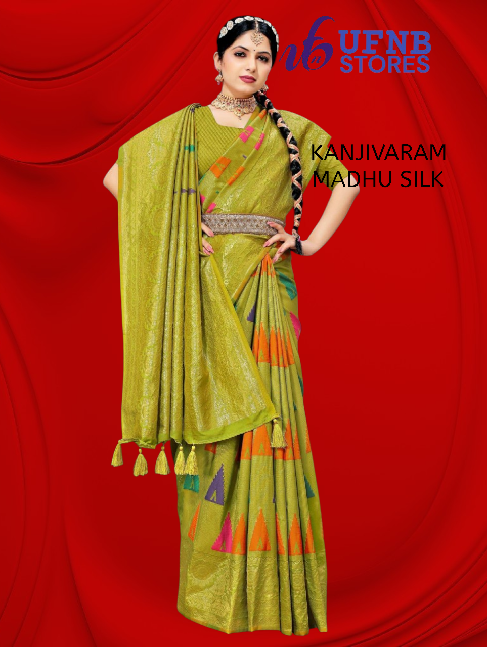 UFNB KANJIVARAM_MADHU Silk Saree