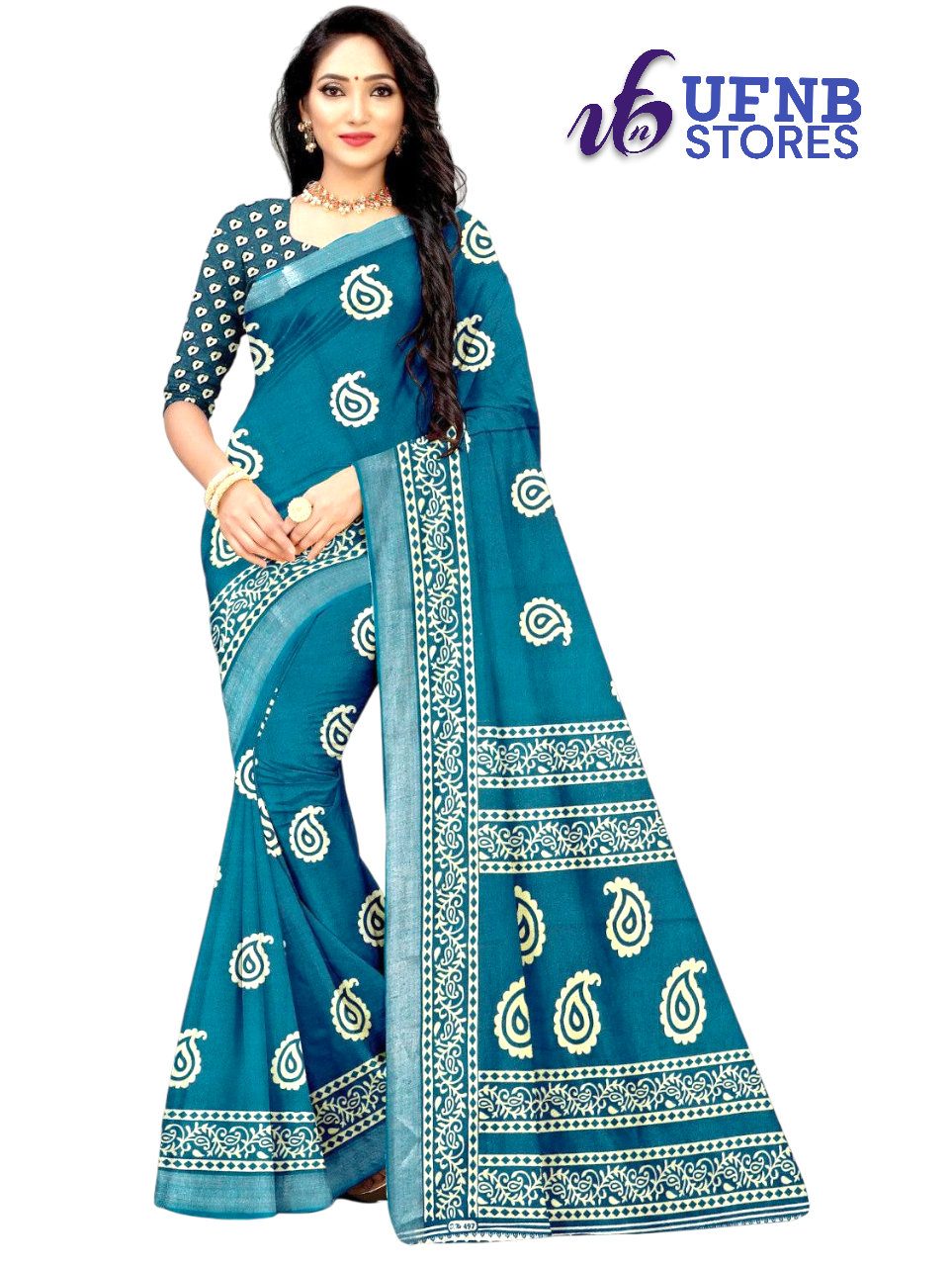 UFNB Saree DIGITAL_SILK_PRINT 2