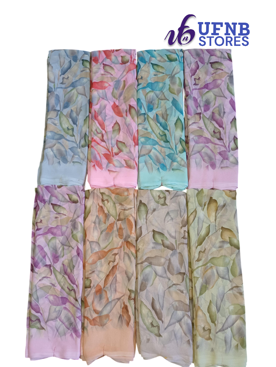 UFNB GM GEORGETTE SAREE SENTOSHA MULTICOLOR
