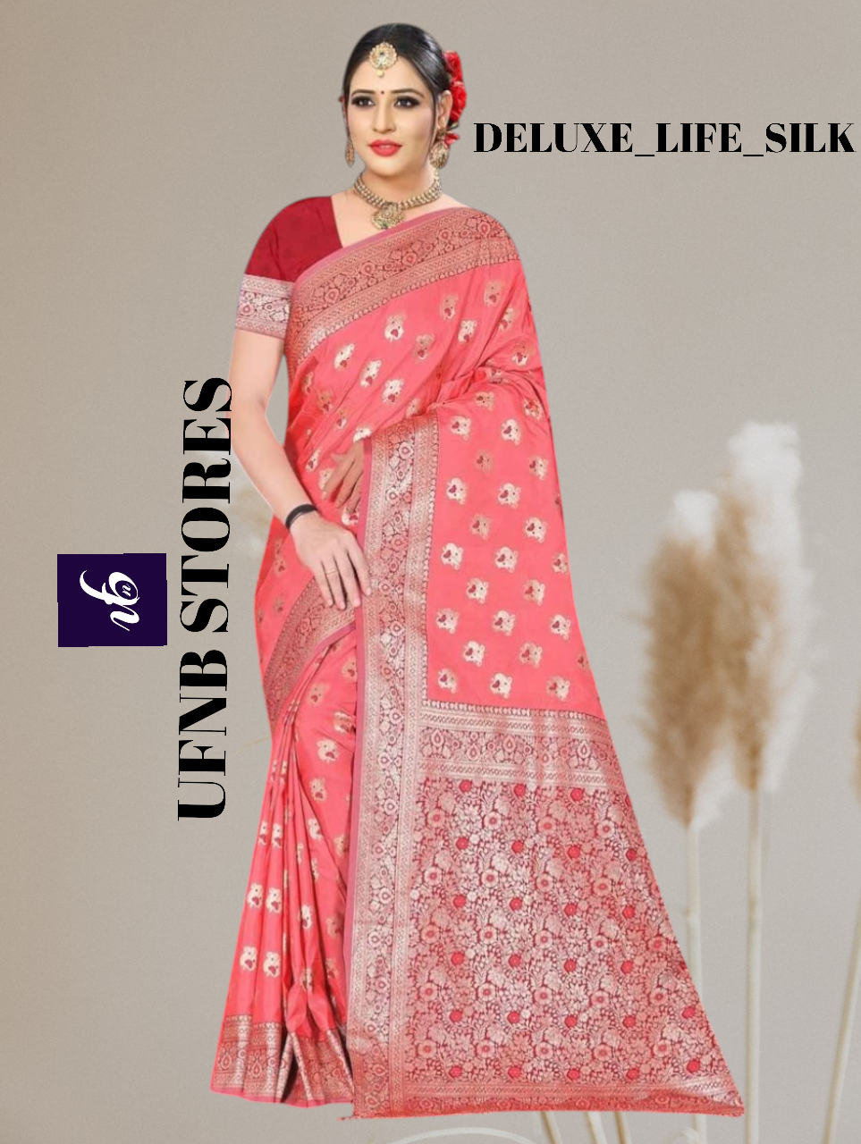 Ufnb Delux Life Silk Saree