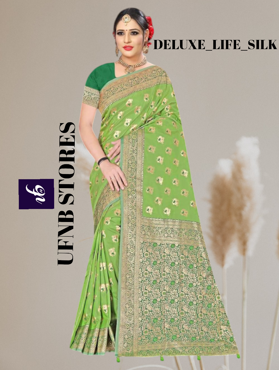 Ufnb Delux Life Silk Saree