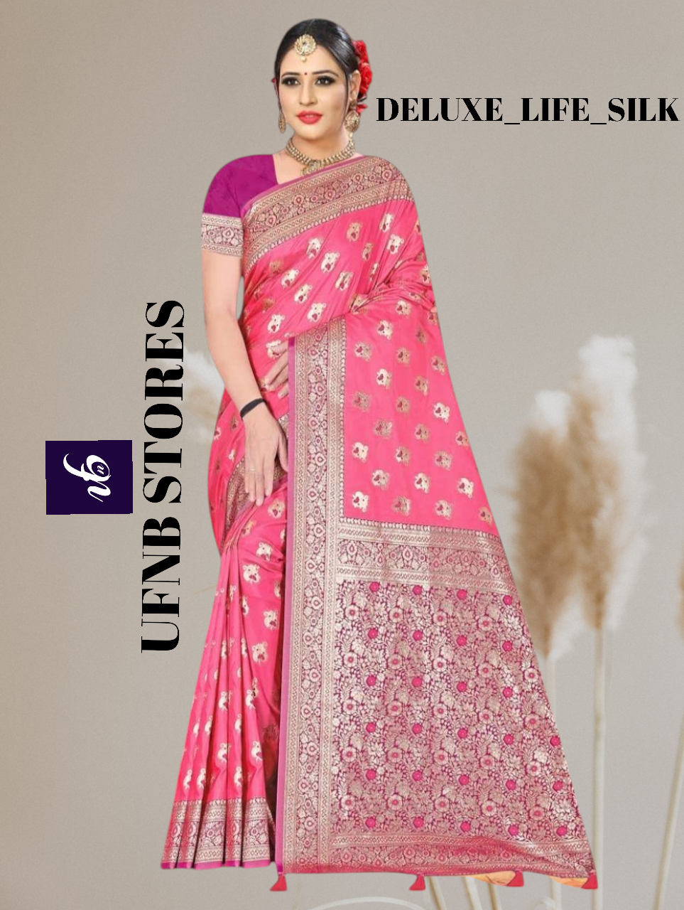 Ufnb Delux Life Silk Saree