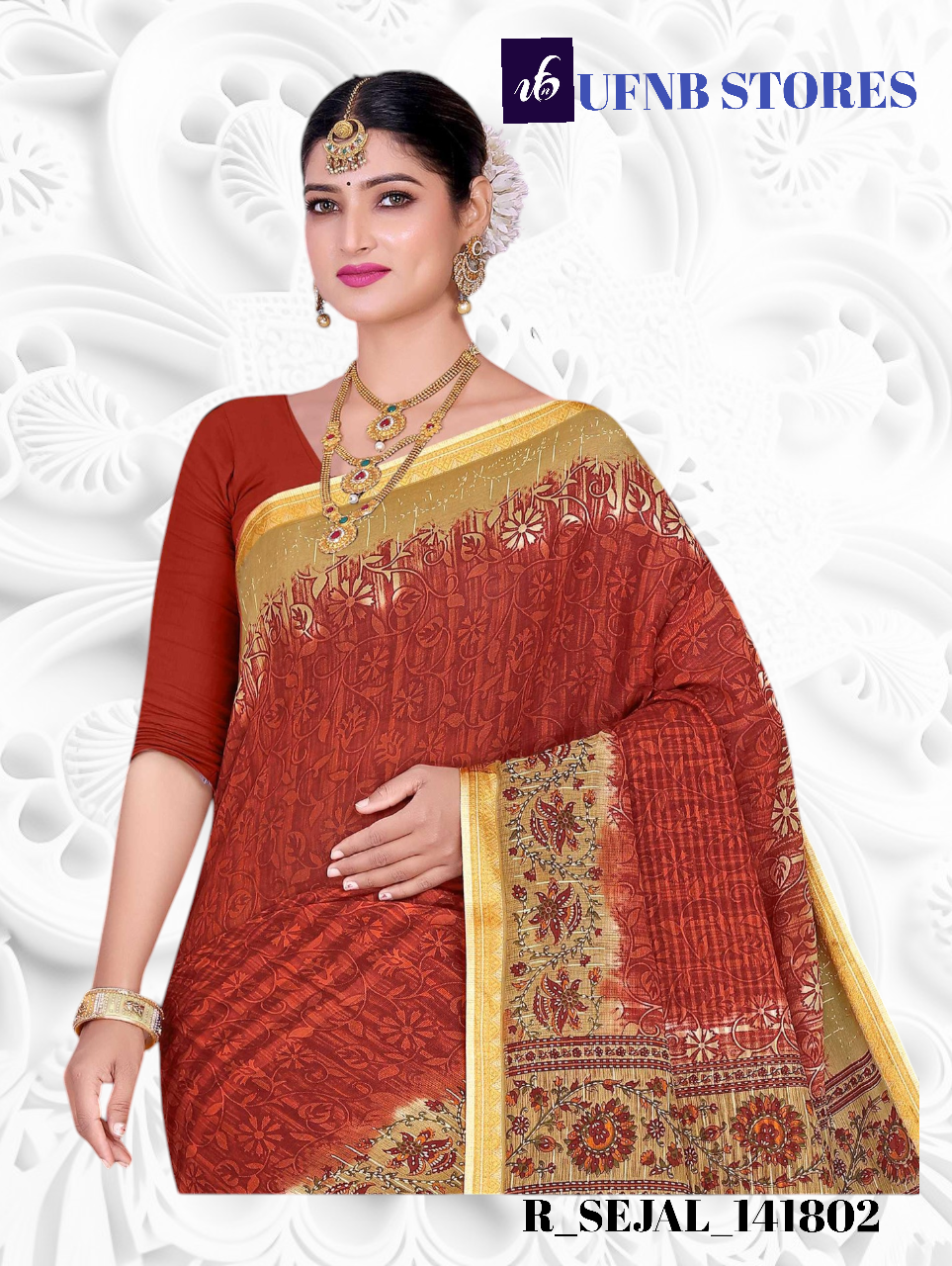 UFNB RESHAM SEJAL SAREE