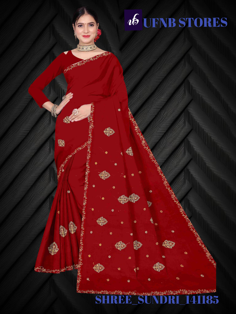 UFNB SUNDRI GADWAL COTTON SAREE