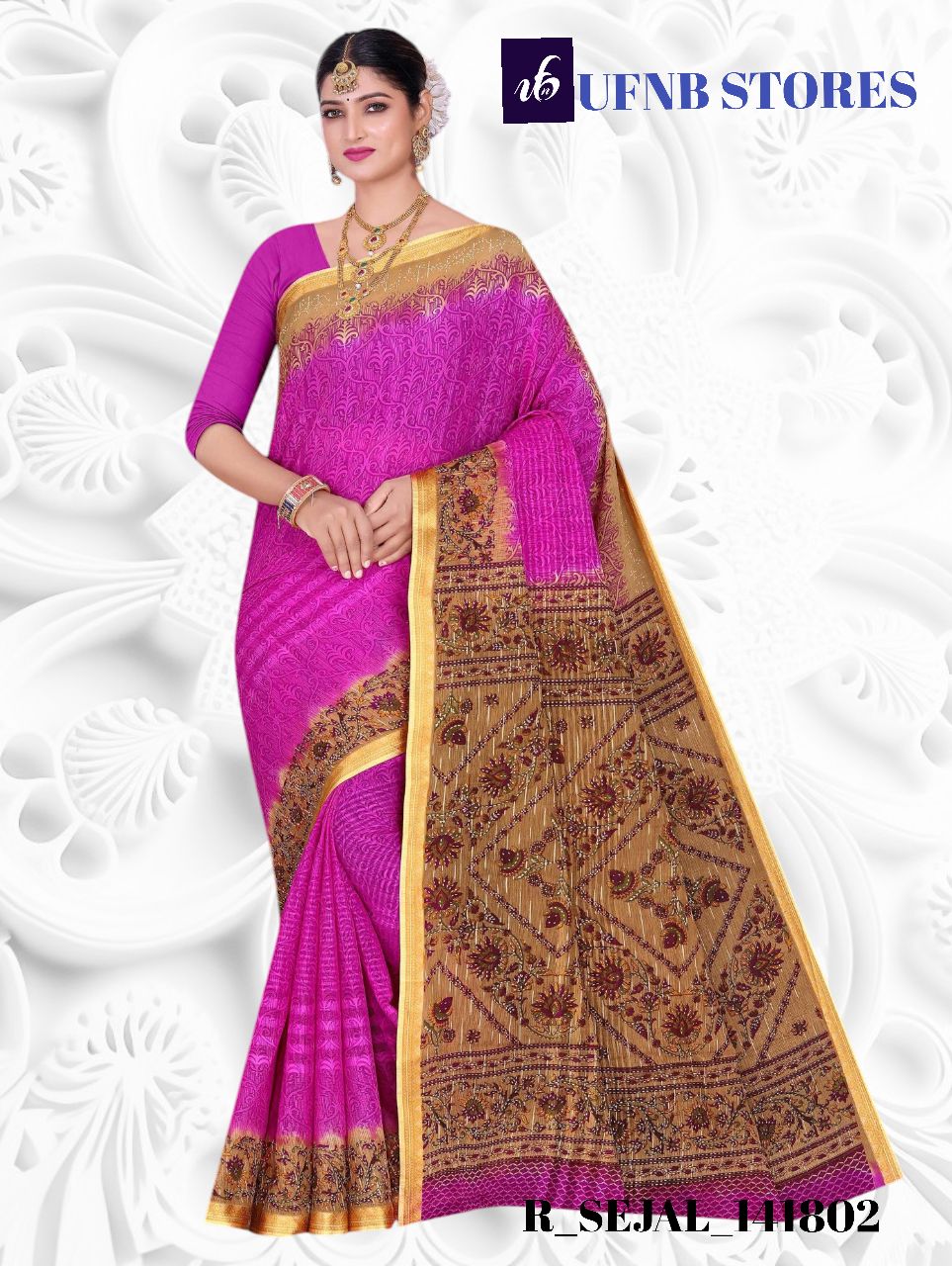 UFNB RESHAM SEJAL SAREE