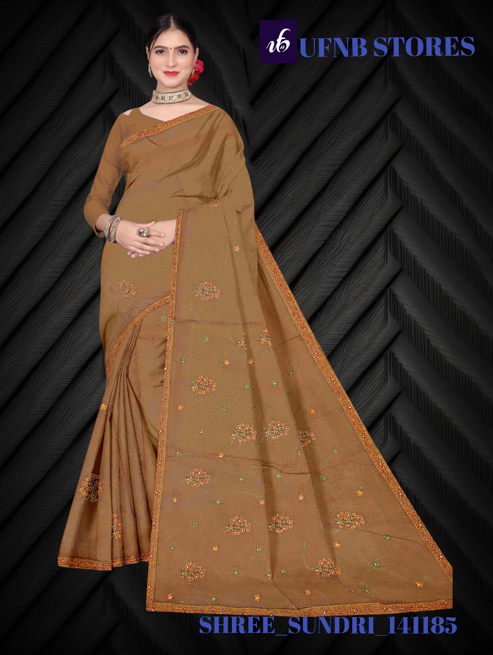 UFNB SUNDRI GADWAL COTTON SAREE