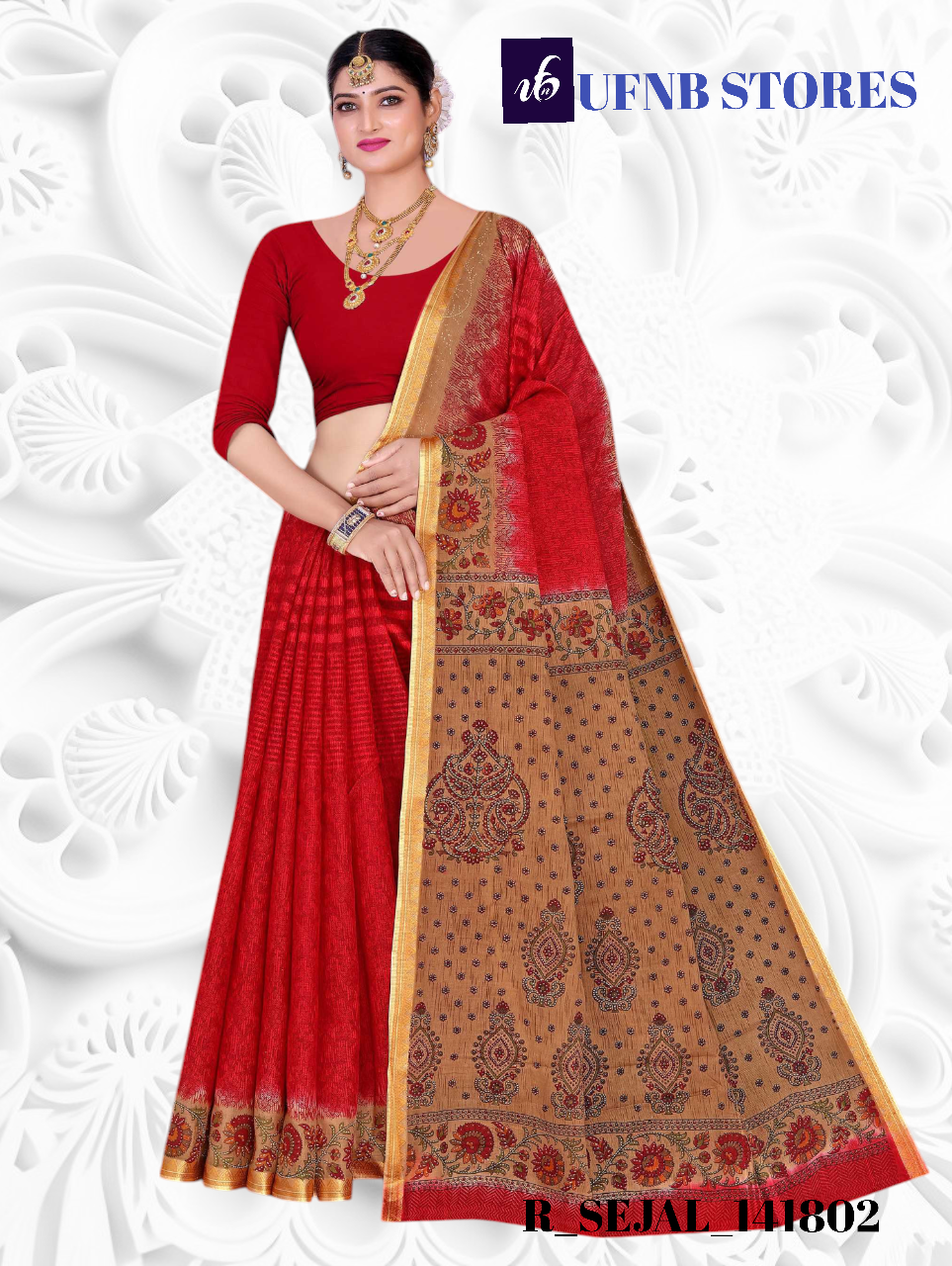 UFNB RESHAM SEJAL SAREE