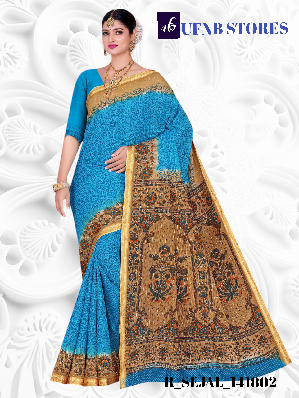 UFNB RESHAM SEJAL SAREE