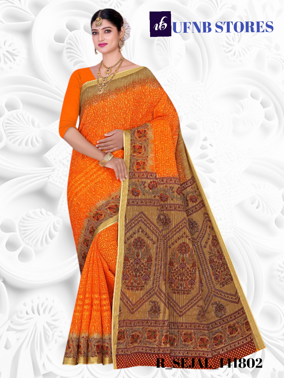 UFNB RESHAM SEJAL SAREE
