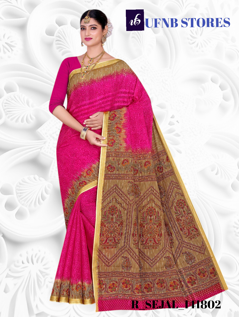 UFNB RESHAM SEJAL SAREE