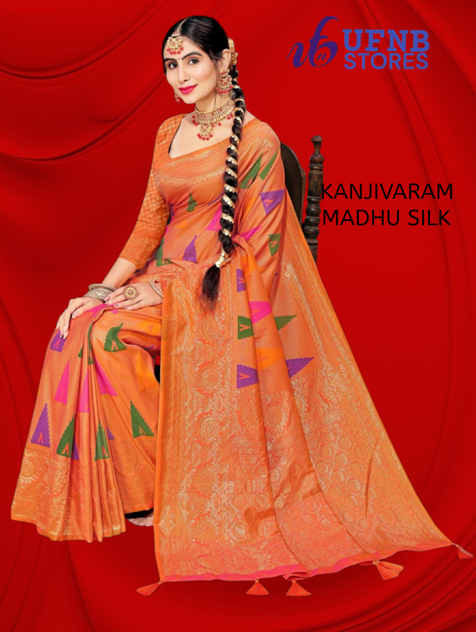 UFNB KANJIVARAM_MADHU Silk Saree