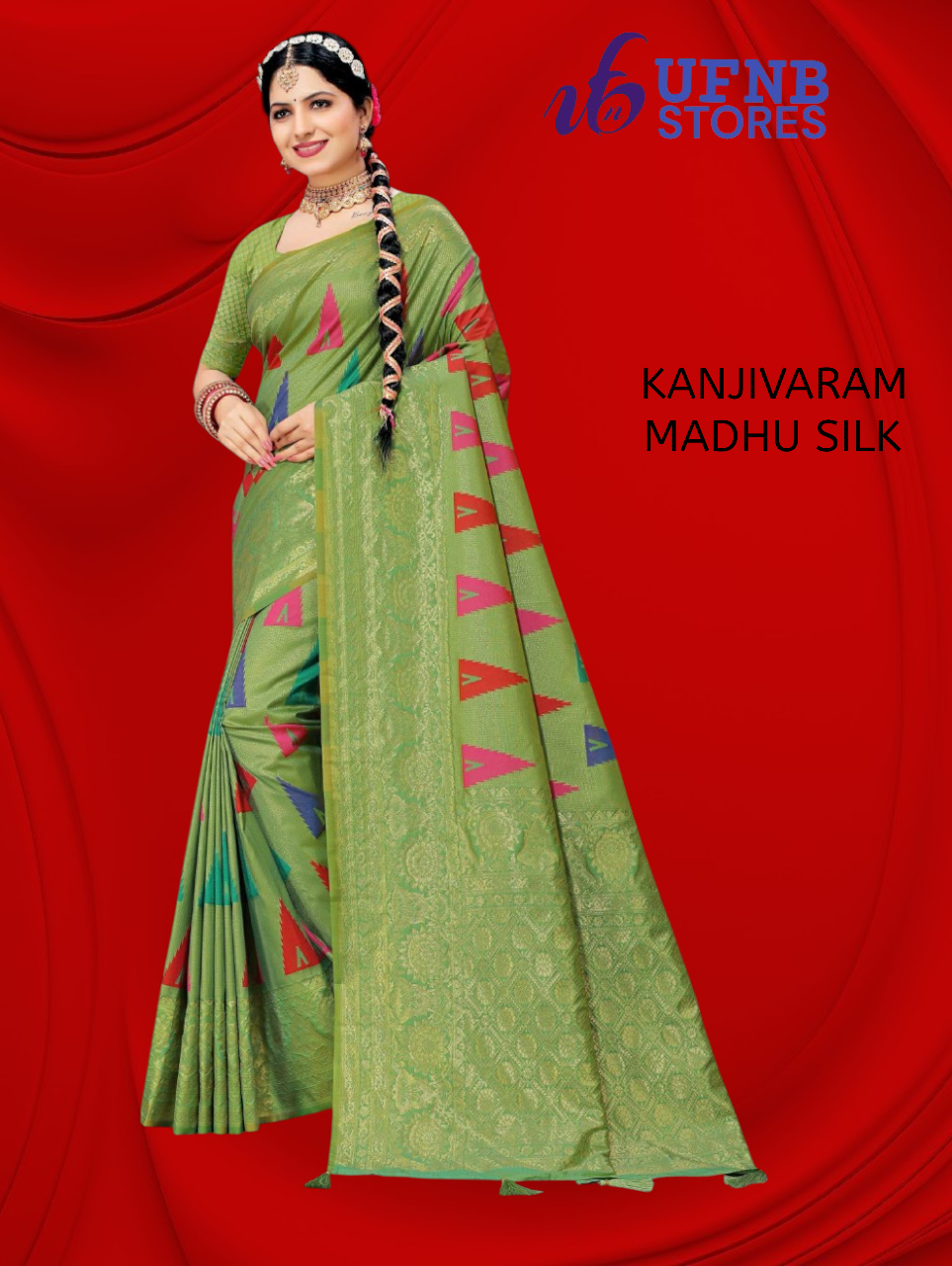 UFNB KANJIVARAM_MADHU Silk Saree