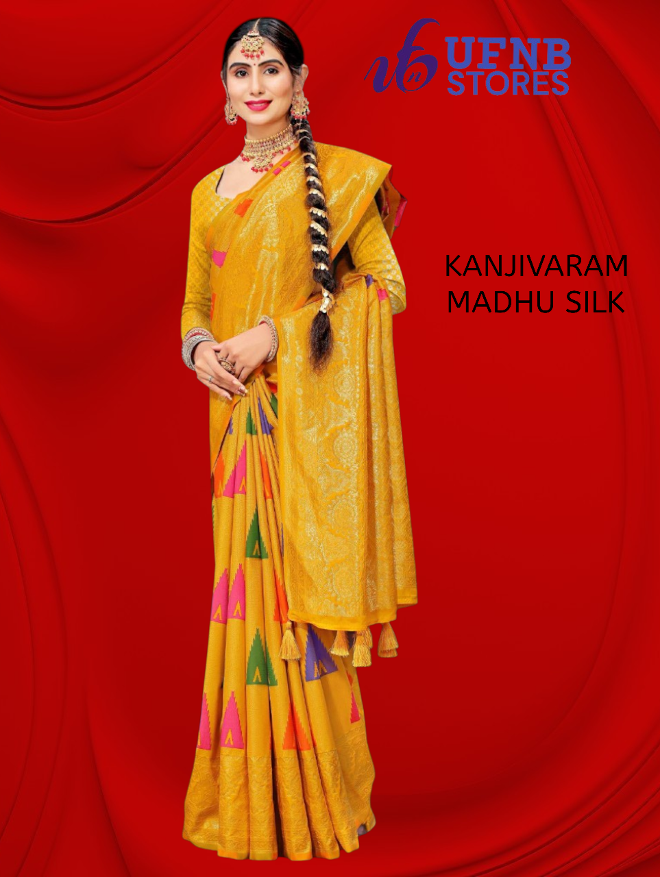 UFNB KANJIVARAM_MADHU Silk Saree