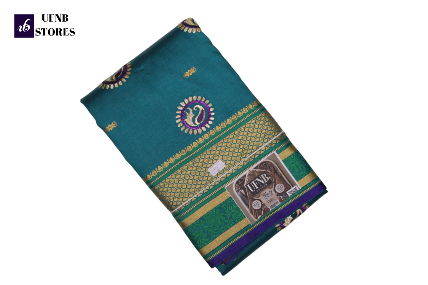 UFNB COTTON PRINT SAREE