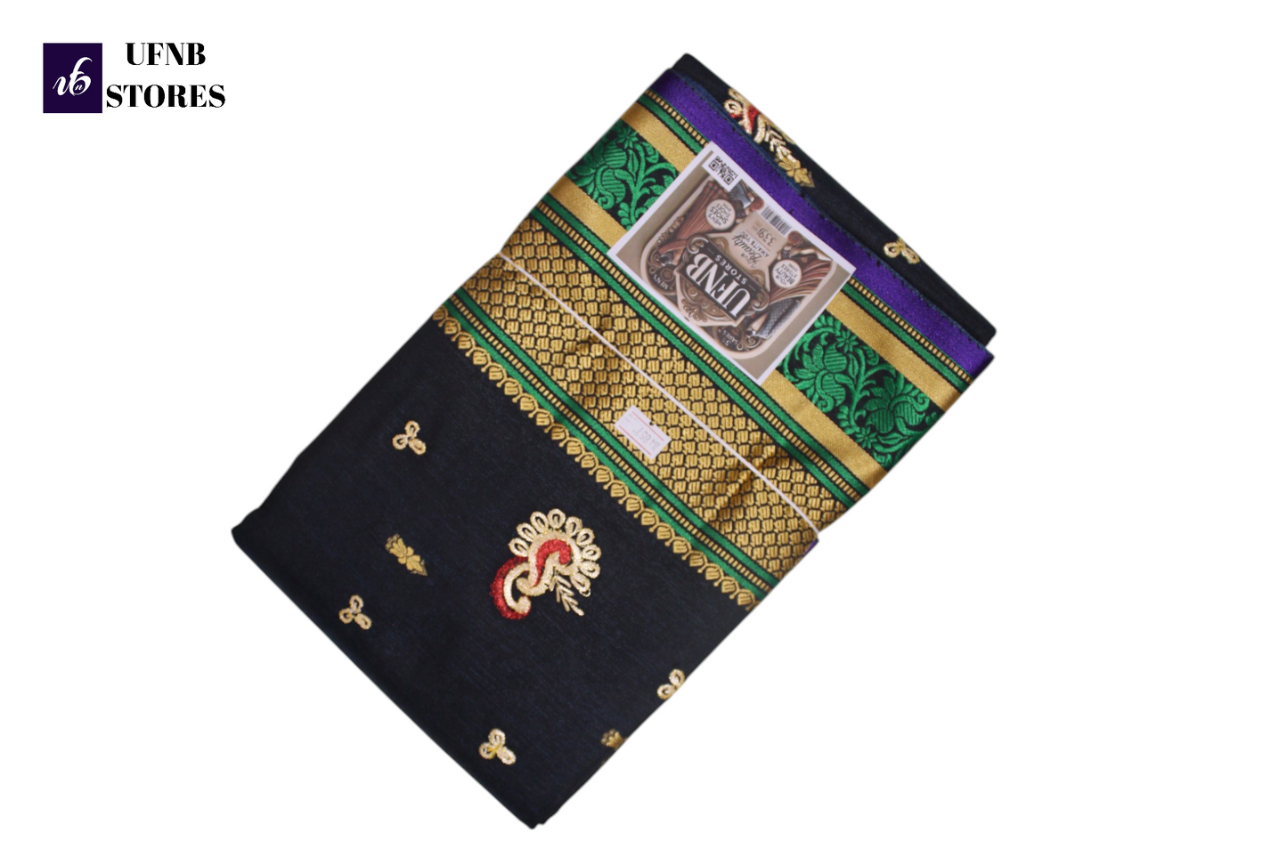 UFNB COTTON PRINT SAREE