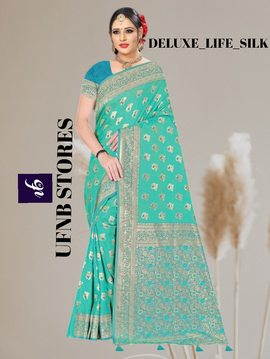 Ufnb Delux Life Silk Saree