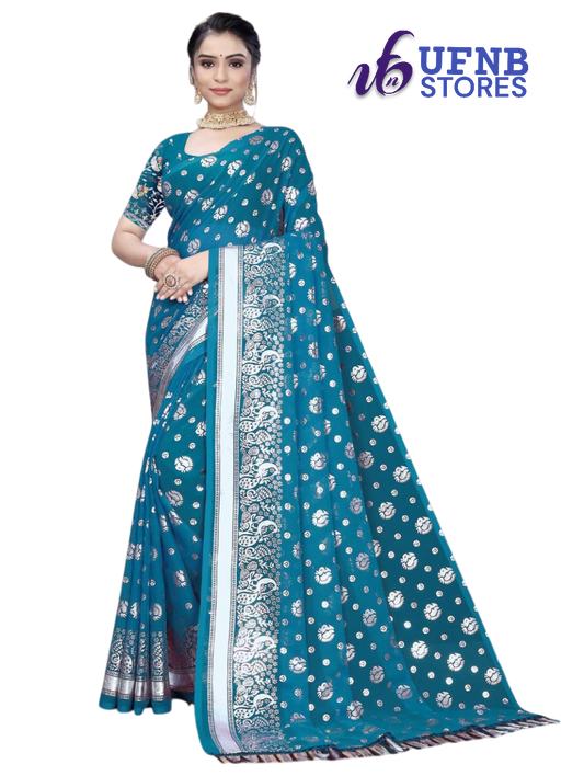 UFNB Saree GEORGETTE_BUTTY-2