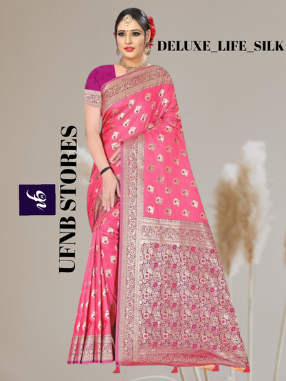 Ufnb Delux Life Silk Saree