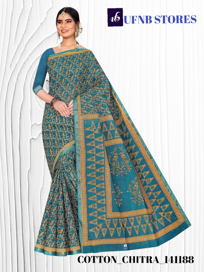 UFNB COTTON SAREE CHITRA