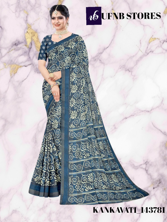 UFNB SAREE MULTICOLOR KANKAVATI