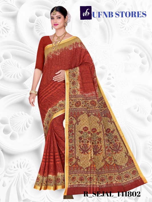 UFNB RESHAM SEJAL SAREE