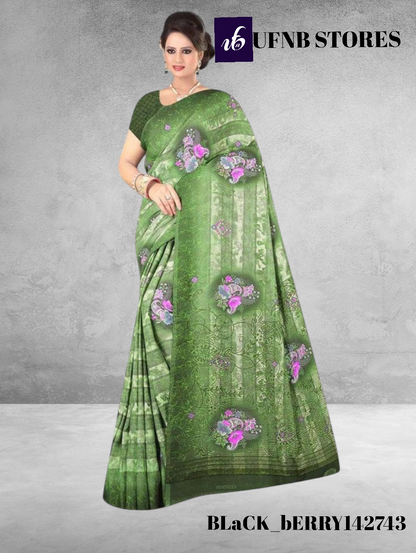 UFNB RENIYAL BLACKBERY SAREE