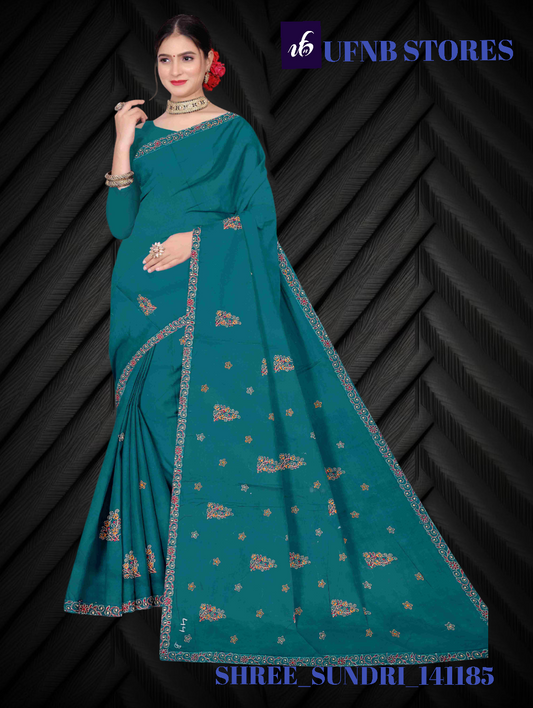 UFNB SUNDRI GADWAL COTTON SAREE