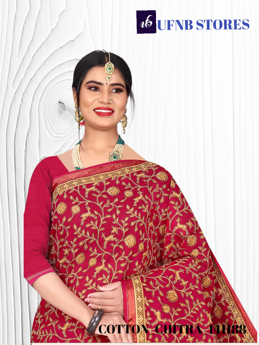 UFNB COTTON SAREE CHITRA