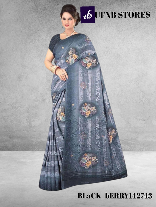 UFNB RENIYAL BLACKBERY SAREE