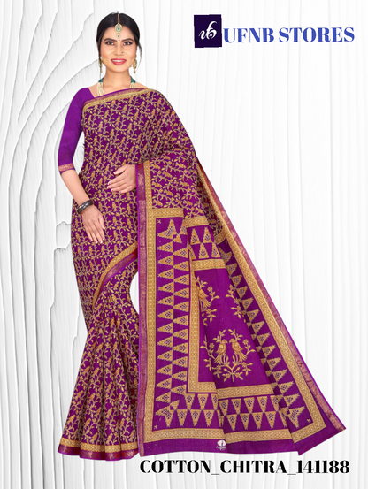 UFNB COTTON SAREE CHITRA