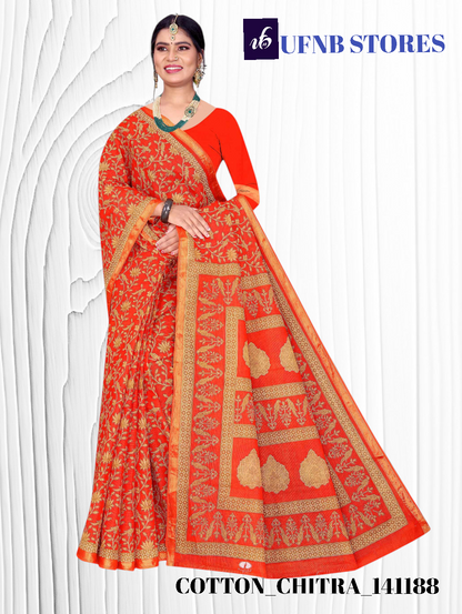 UFNB COTTON SAREE CHITRA