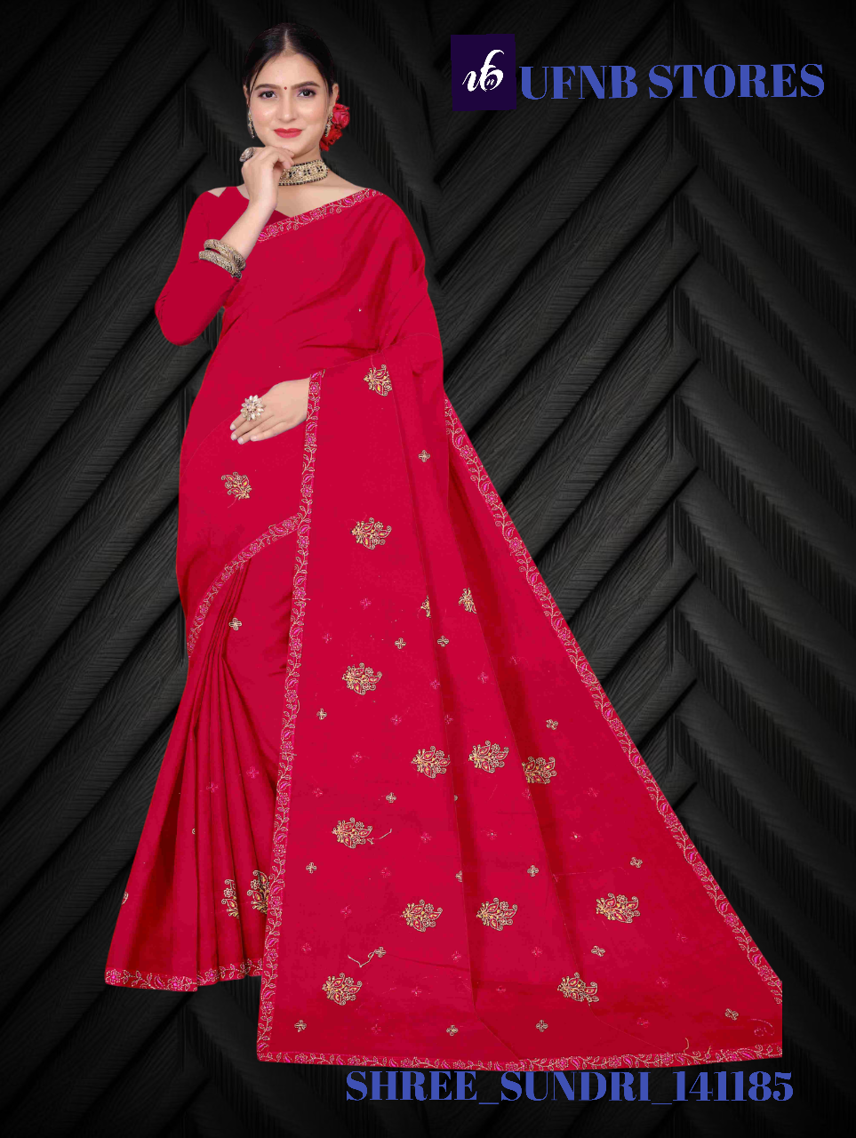 UFNB SUNDRI GADWAL COTTON SAREE