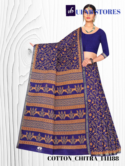UFNB COTTON SAREE CHITRA