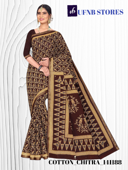 UFNB COTTON SAREE CHITRA