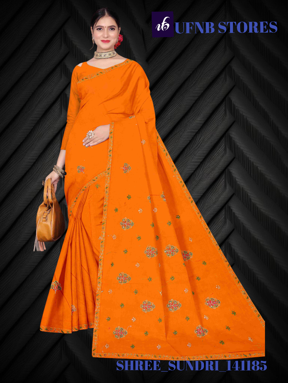 UFNB SUNDRI GADWAL COTTON SAREE