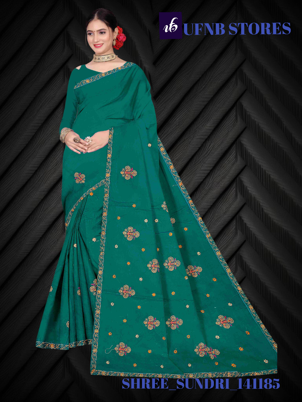 UFNB SUNDRI GADWAL COTTON SAREE