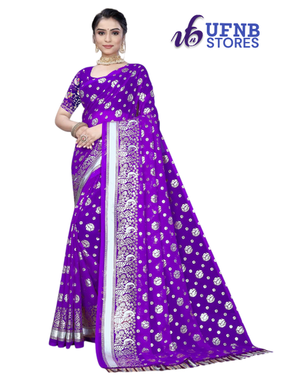 UFNB Saree GEORGETTE_BUTTY-2