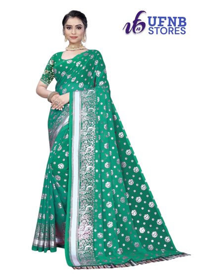 UFNB Saree GEORGETTE_BUTTY-2