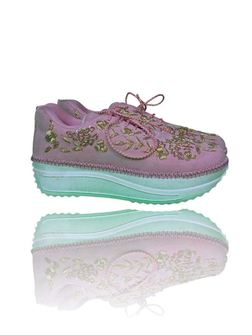 UFNB Flat Heel Bridal Shoes