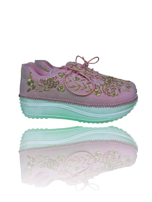 UFNB Flat Heel Bridal Shoes