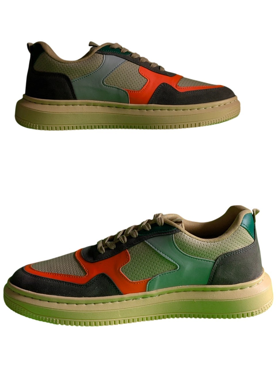 UFNB Multicolor Flat Sole Sneakers