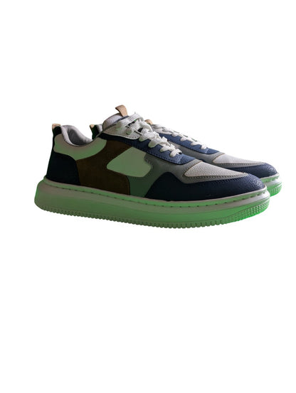 UFNB White & Blue Quality Flat Sneaker