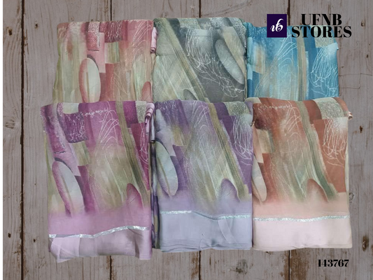 UFNB PATRANI_8 SAREE MULTICOLOR
