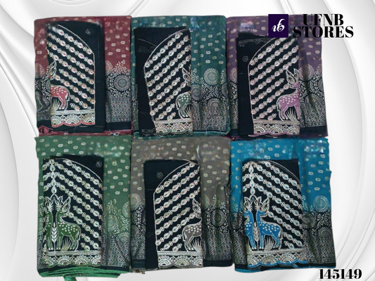 UFNB SREELELLA GEORGETTE SAREE MULTICOLOR
