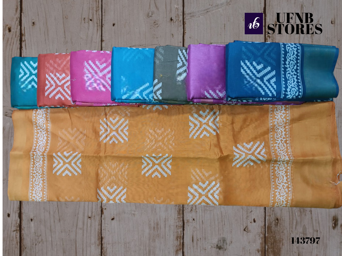 Ufnb Cotton Flora_13 Multicolor