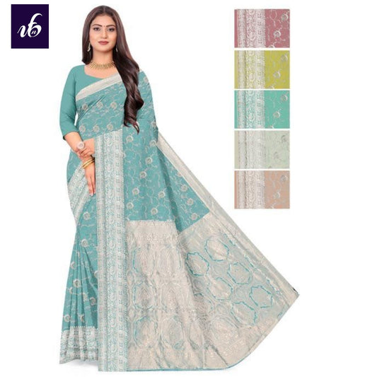 UFNB BARFI COTTON SAREE